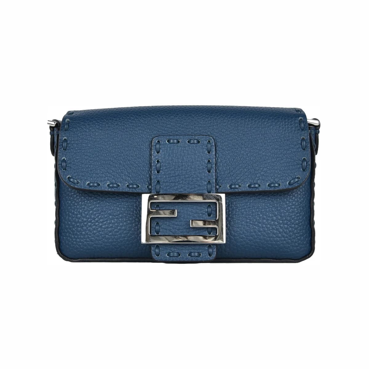 FENDI 펜디 바게트 셀러리아 핸드 스티칭 토트백 크로스백 미니