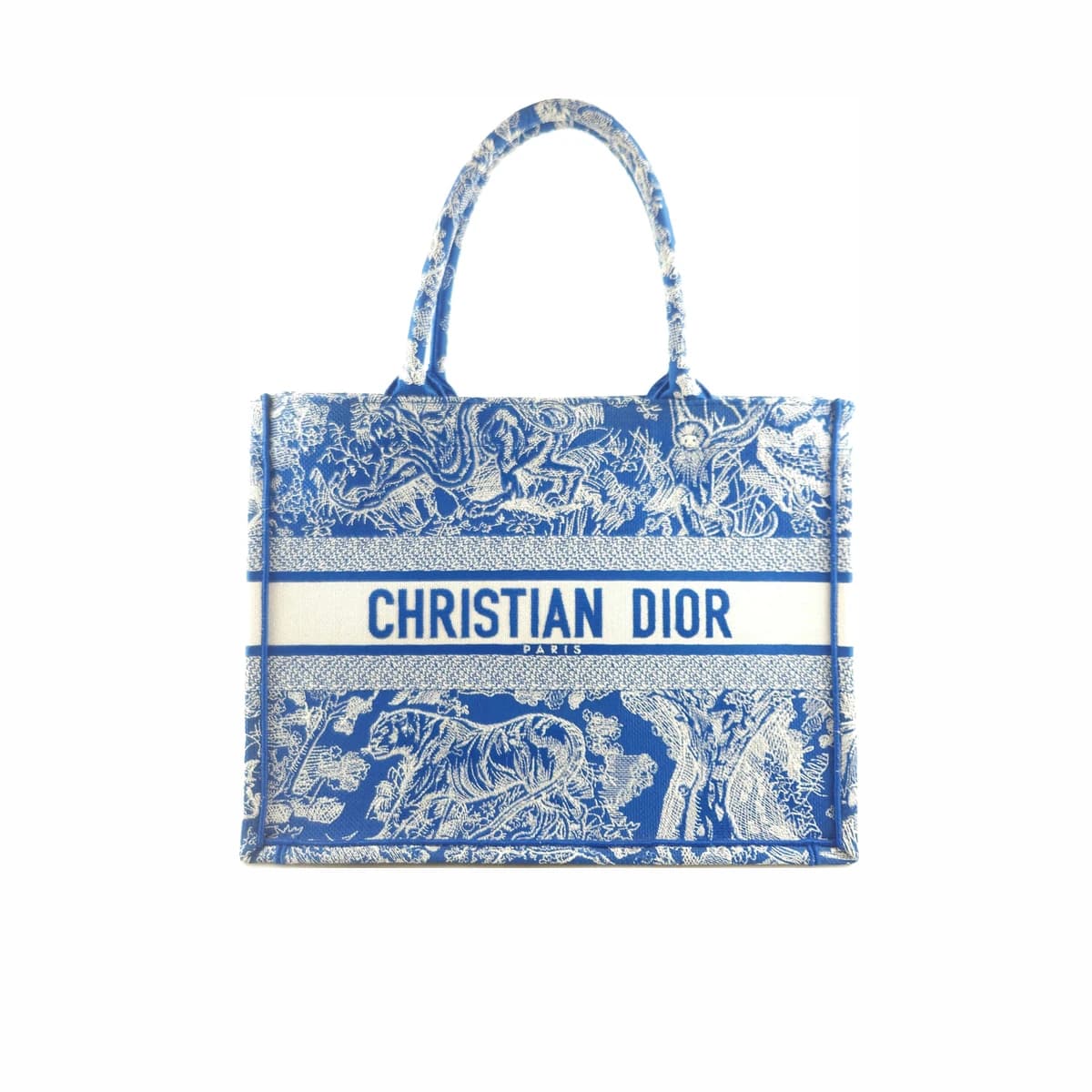 DIOR 디올 트왈드 주이 북 토트백 36