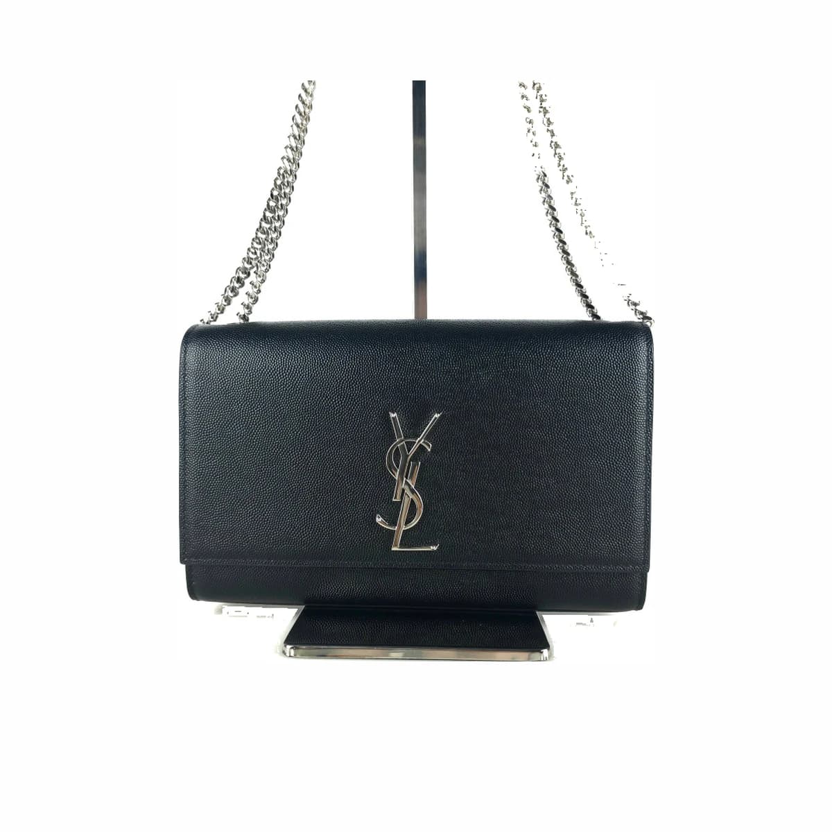SAINT LAURENT 생로랑 케이트 체인 숄더백 크로스백 블랙