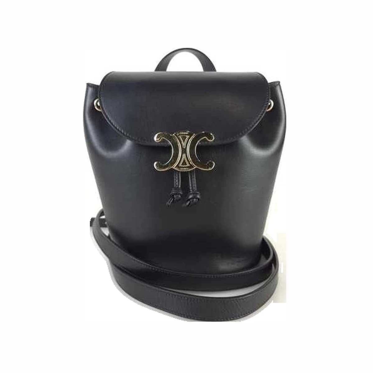 CELINE 셀린느 카프스킨 보니 백팩 OS 블랙