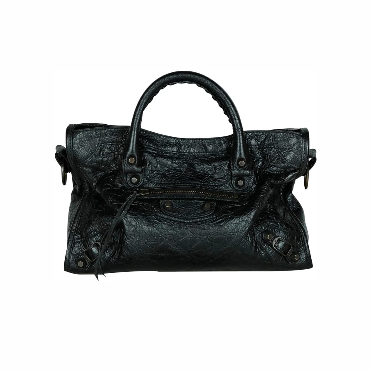BALENCIAGA 발렌시아가 르 시티 토트백 숄더백 스몰 블랙