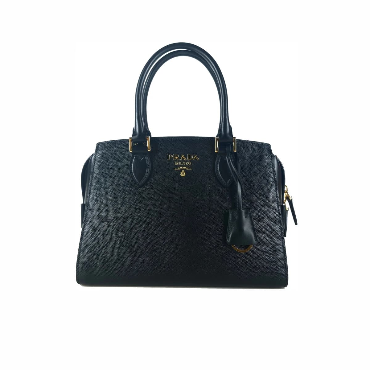 PRADA 프라다 사피아노 토트백 숄더백 OS 블랙