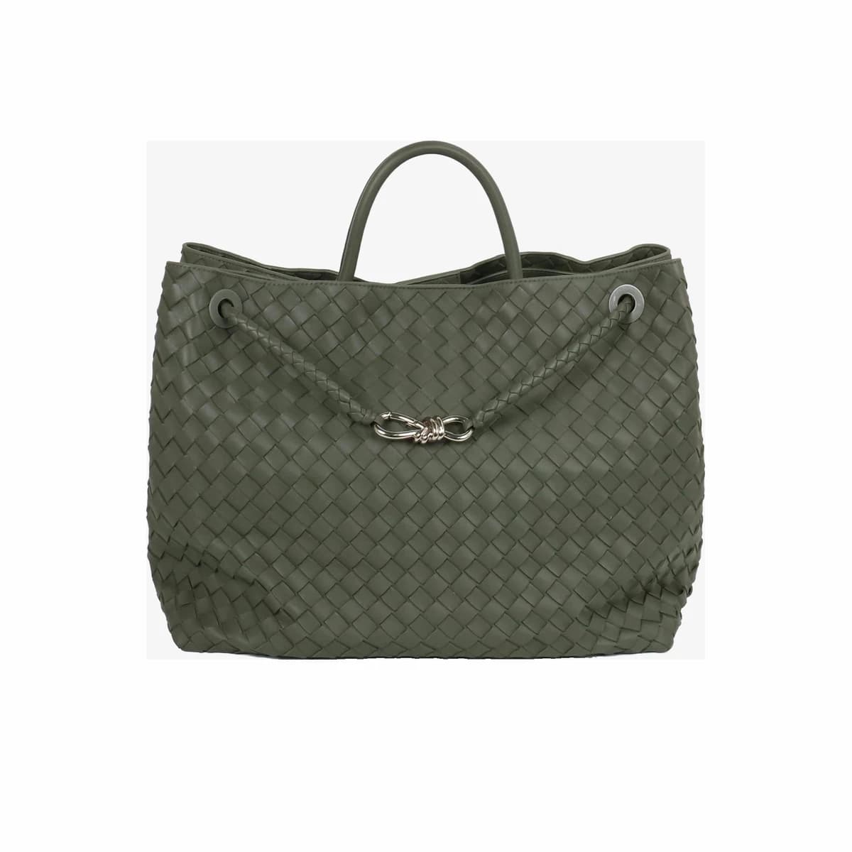BOTTEGA VENETA 보테가베네타 안디아모 라지 카키 그린