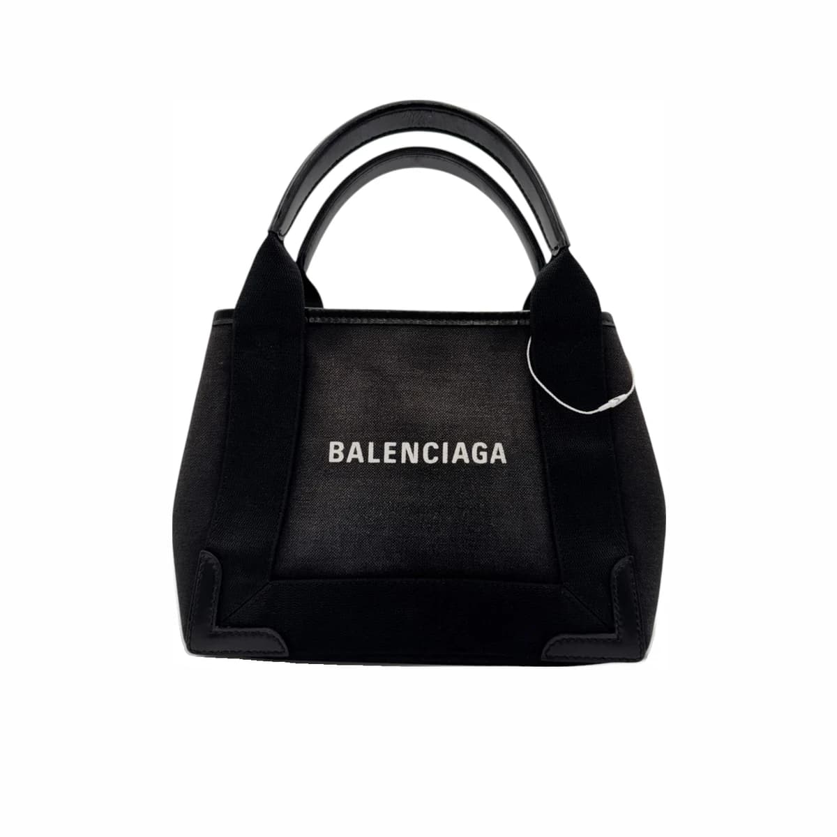BALENCIAGA 발렌시아가 블랙 카바스 XS 토트백