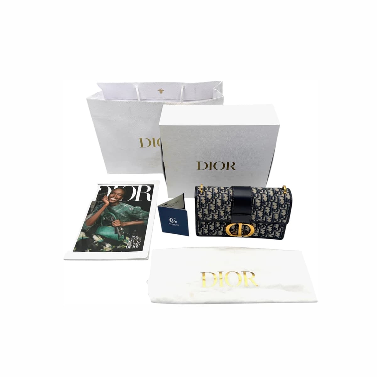 DIOR 디올 오블리크 30 몽테인 체인 크로스백