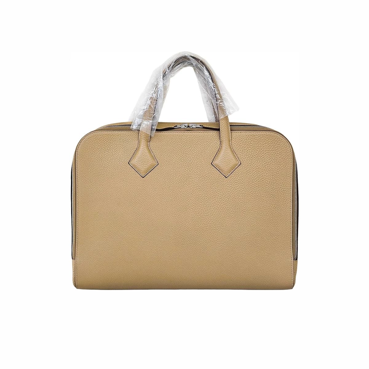 HERMÈS 에르메스 빅토리아 라이트 브리프케이스 비스키 은장
