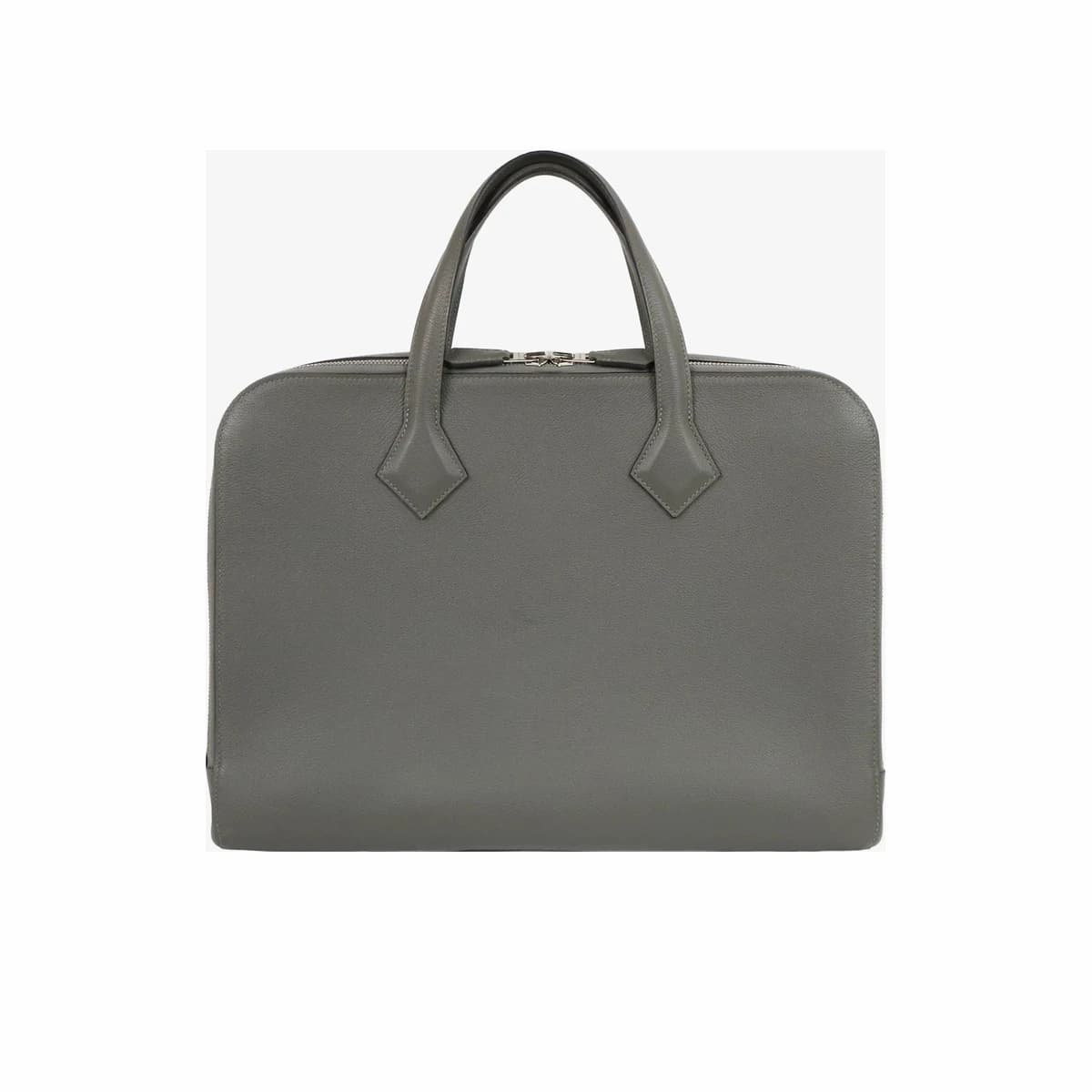 HERMÈS 에르메스 빅토리아 라이트 브리프 케이스 그리스 메이어 은장