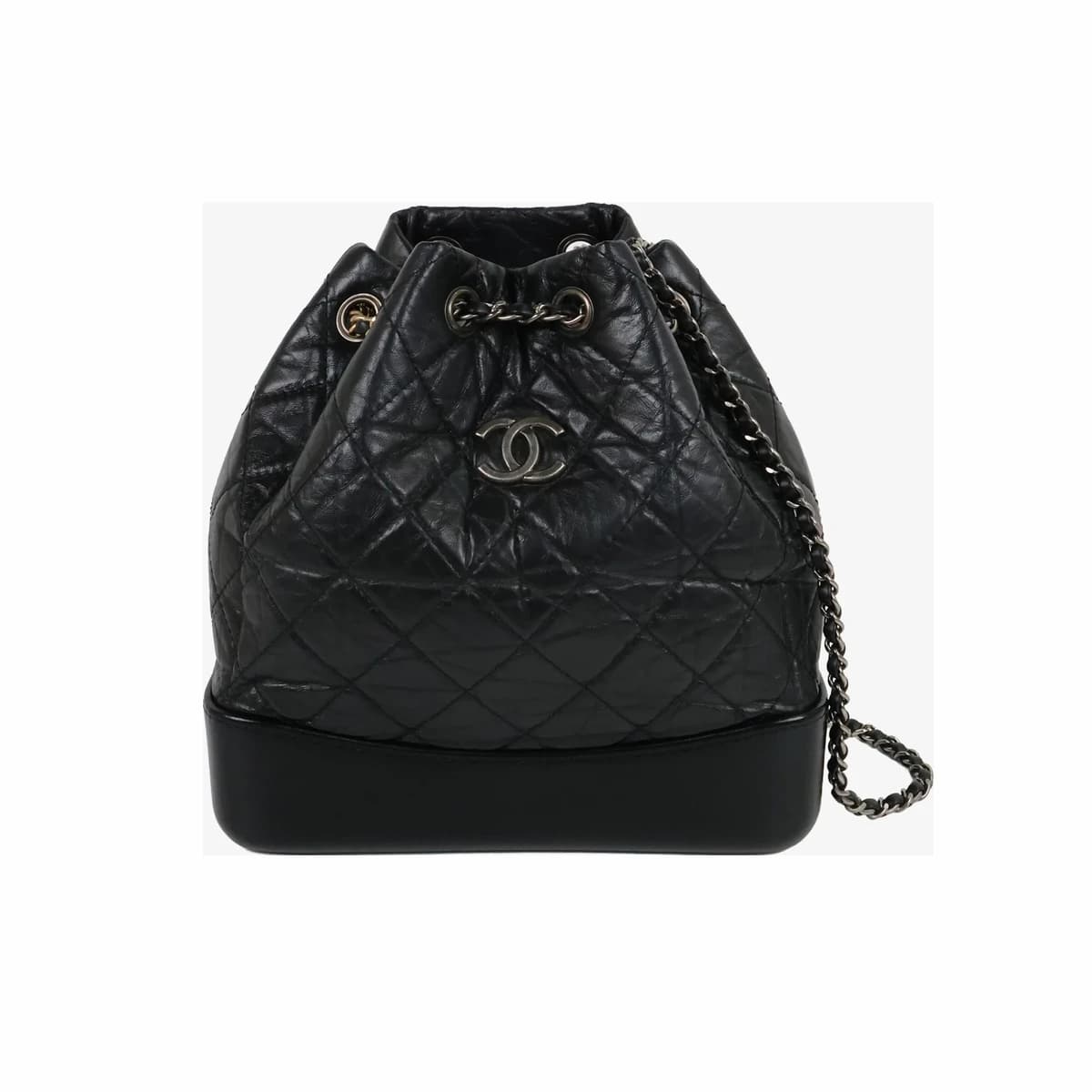 CHANEL 샤넬 가브리엘 백팩 스몰 블랙 내장칩