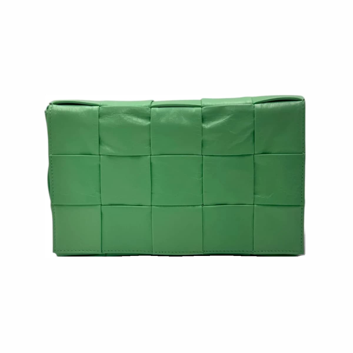 BOTTEGA VENETA 보테가베네타 민트 그린 카세트 스몰 크로스백 가죽