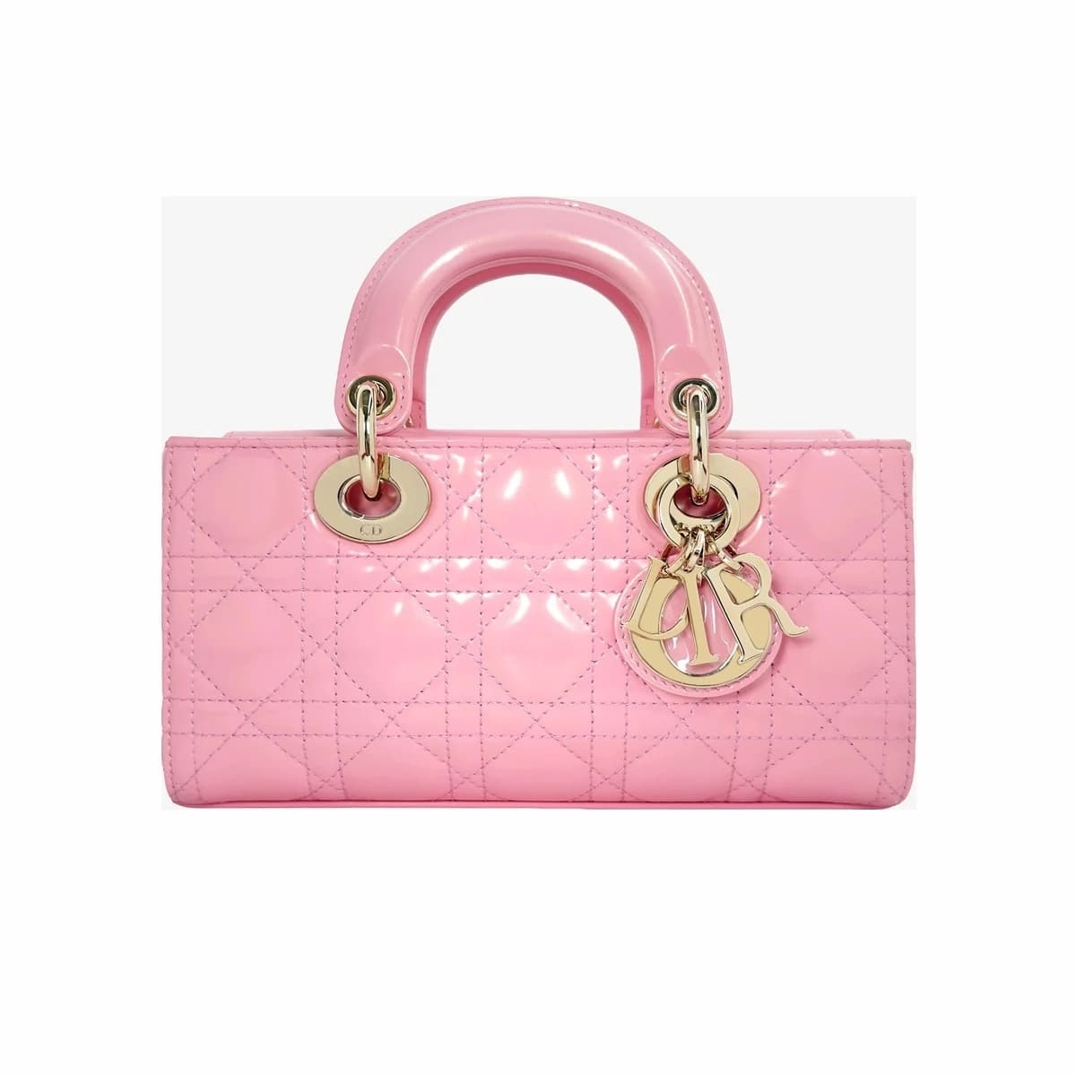 DIOR 디올 레이디 디조이 토트백 스몰 핑크
