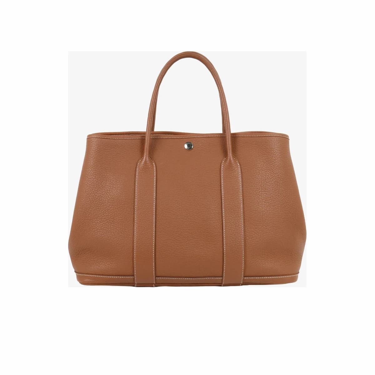 HERMÈS 에르메스 가든파티 36 백 카멜골드