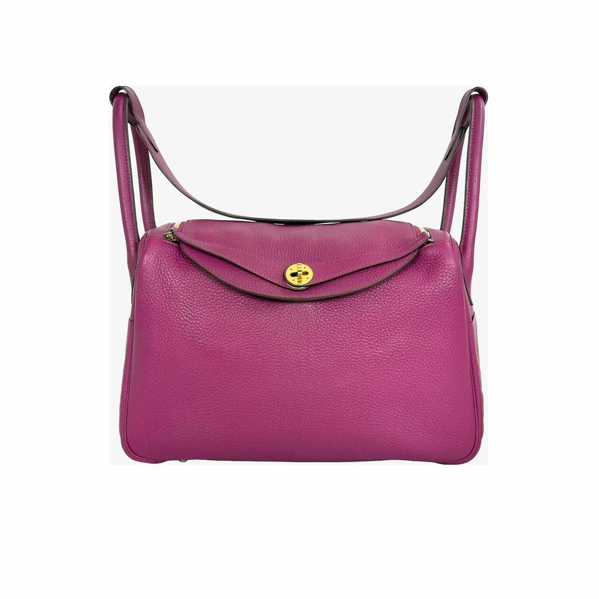 HERMÈS 에르메스 린디 34 로즈포프레 금장