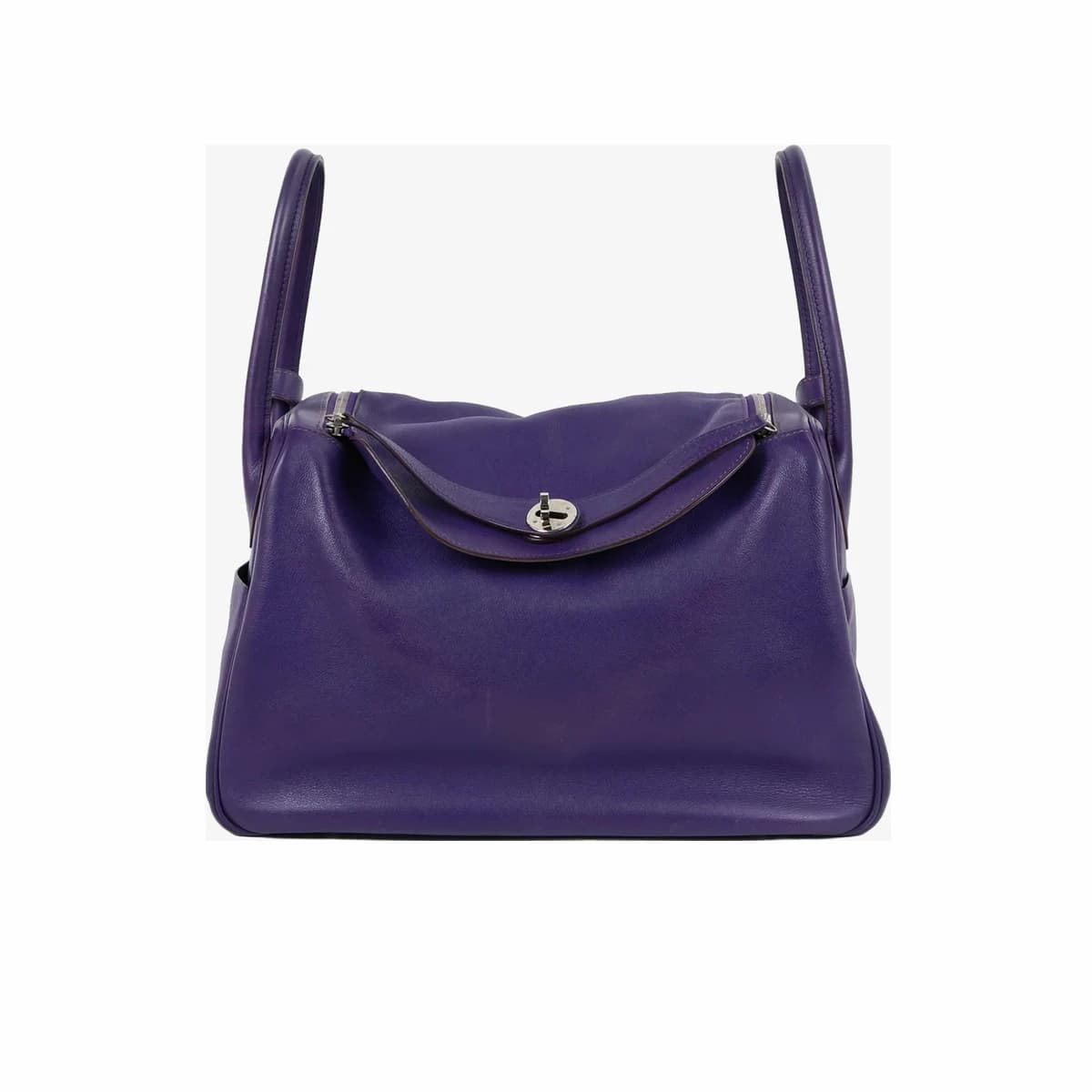HERMÈS 에르메스 린디 34 파워바이올렛 은장
