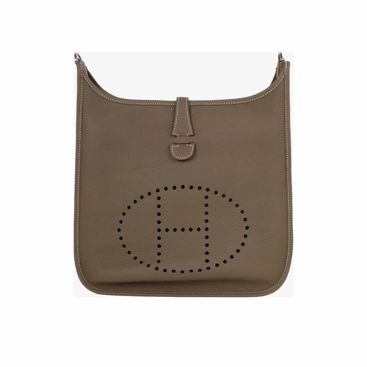 HERMÈS 에르메스 에블린 PM 에토프 은장 브라운