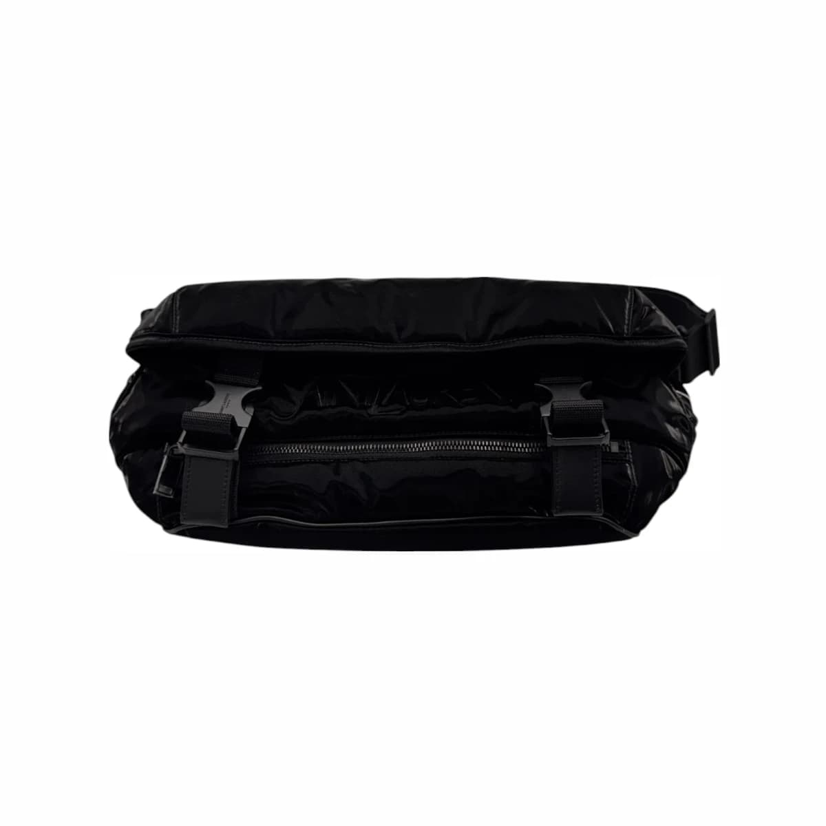 SAINT LAURENT 생로랑 실크 테크 크로스바디백 블랙