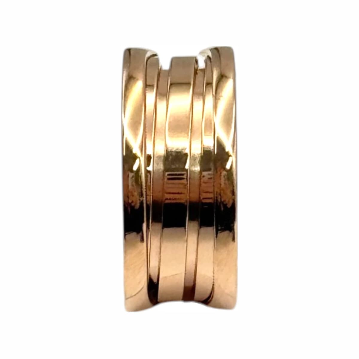 BVLGARI 불가리 로즈골드 비제로원 3밴드 링 (51) 18K 로즈골드