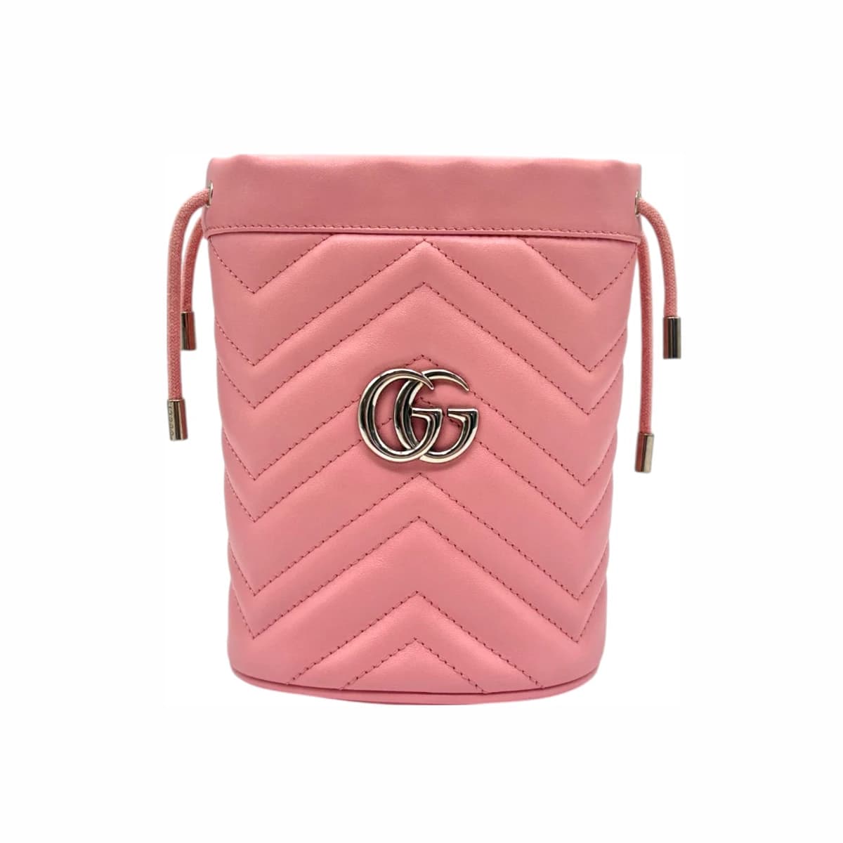 GUCCI 구찌 GG 마몬트 미니 버킷 체인백