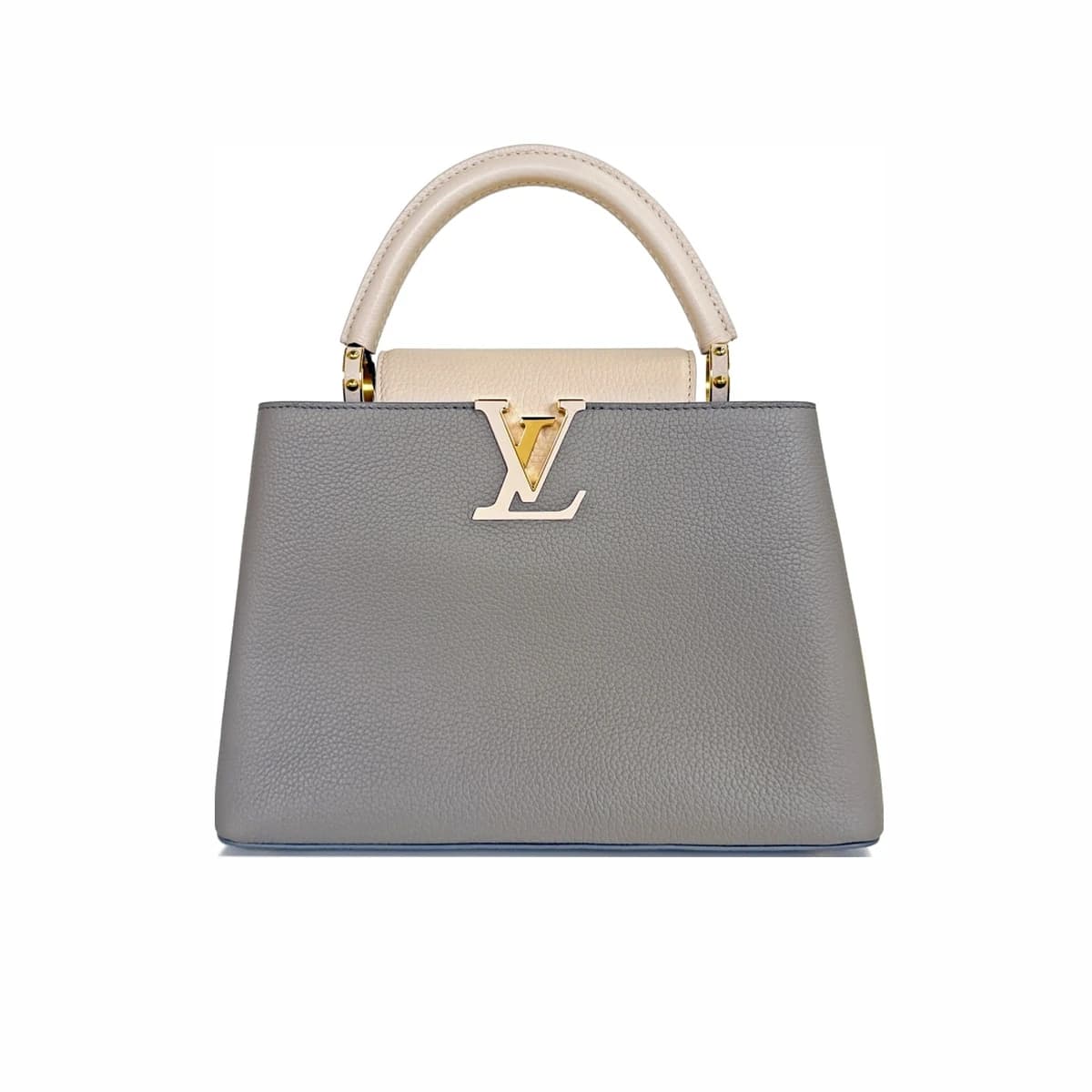 LOUIS VUITTON 루이비통 카퓌신 투톤 토트백 PM 그레이