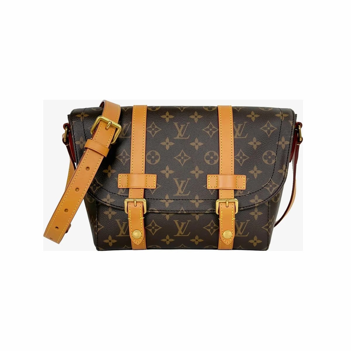 LOUIS VUITTON 루이비통 크리스토퍼 메신저 백 브라운