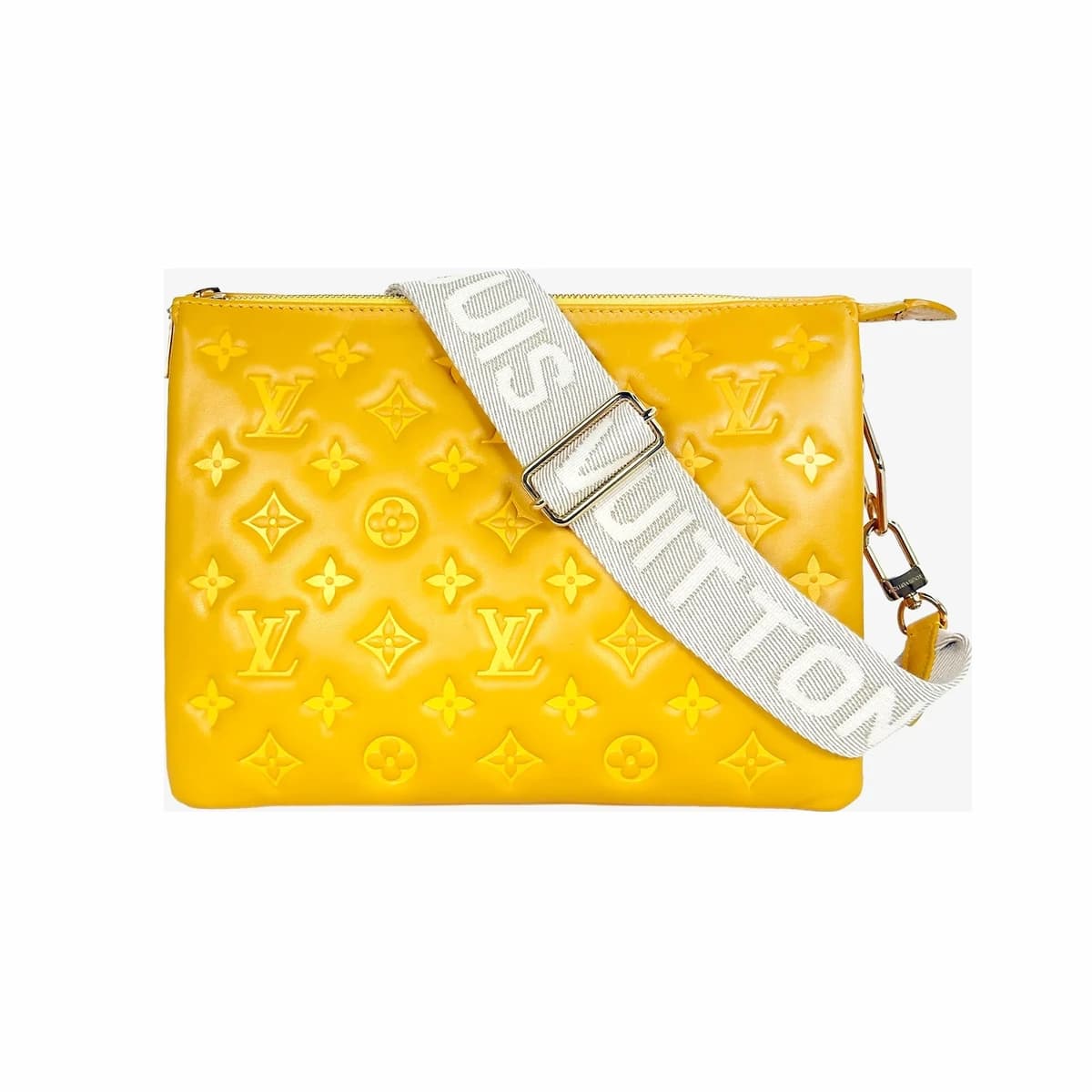 LOUIS VUITTON 루이비통 선플라워 쿠상 PM 옐로우