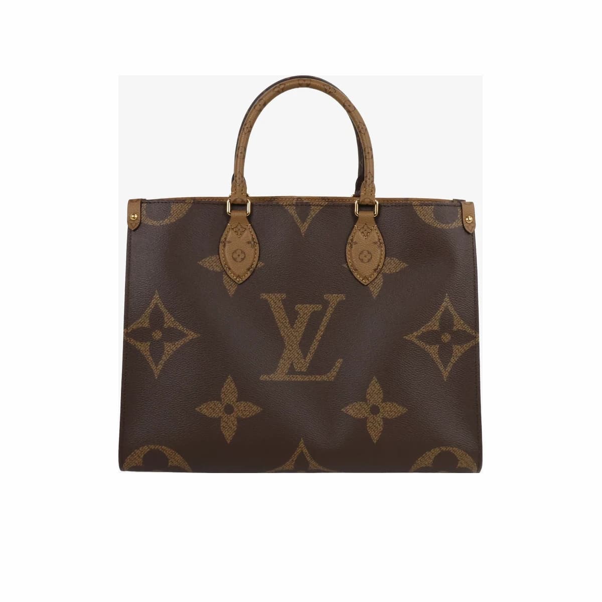 LOUIS VUITTON 루이비통 모노그램 리버스 온더고 MM 브라운