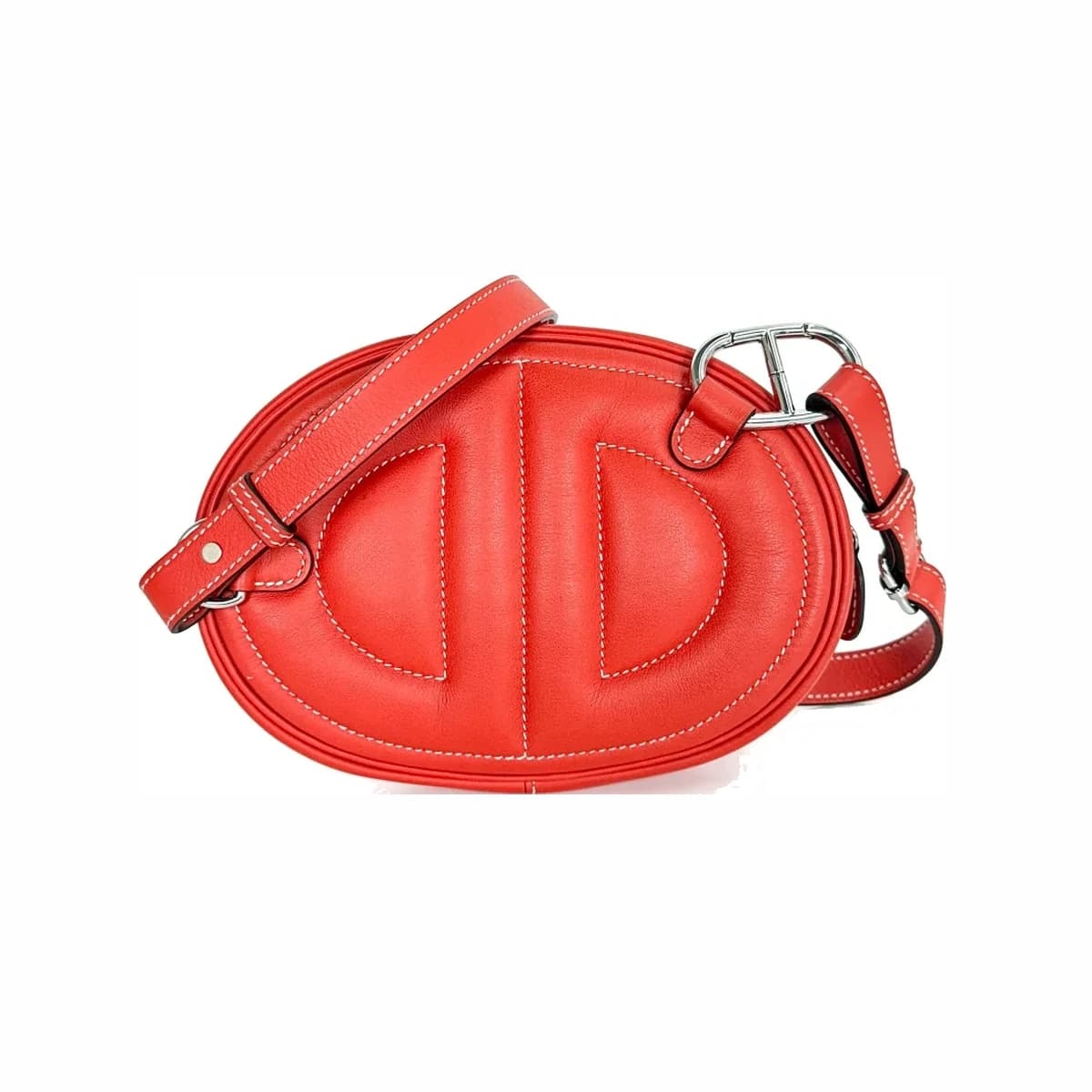 HERMÈS 에르메스 인더루프 벨트백 오렌지