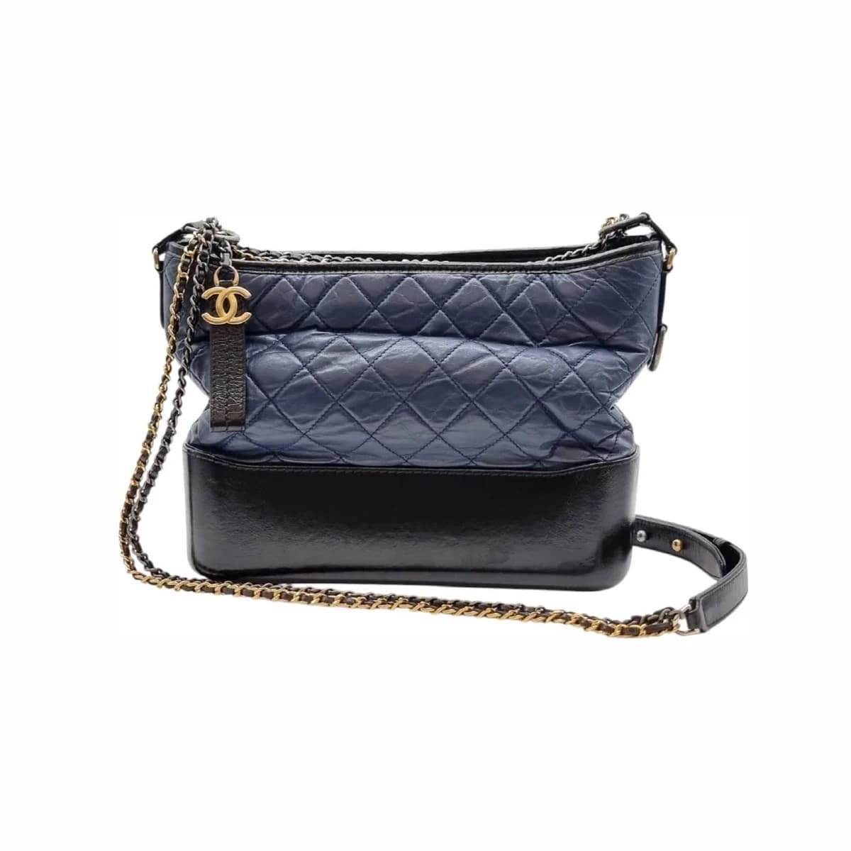 CHANEL 샤넬 가브리엘 호보백 미듐 네이비