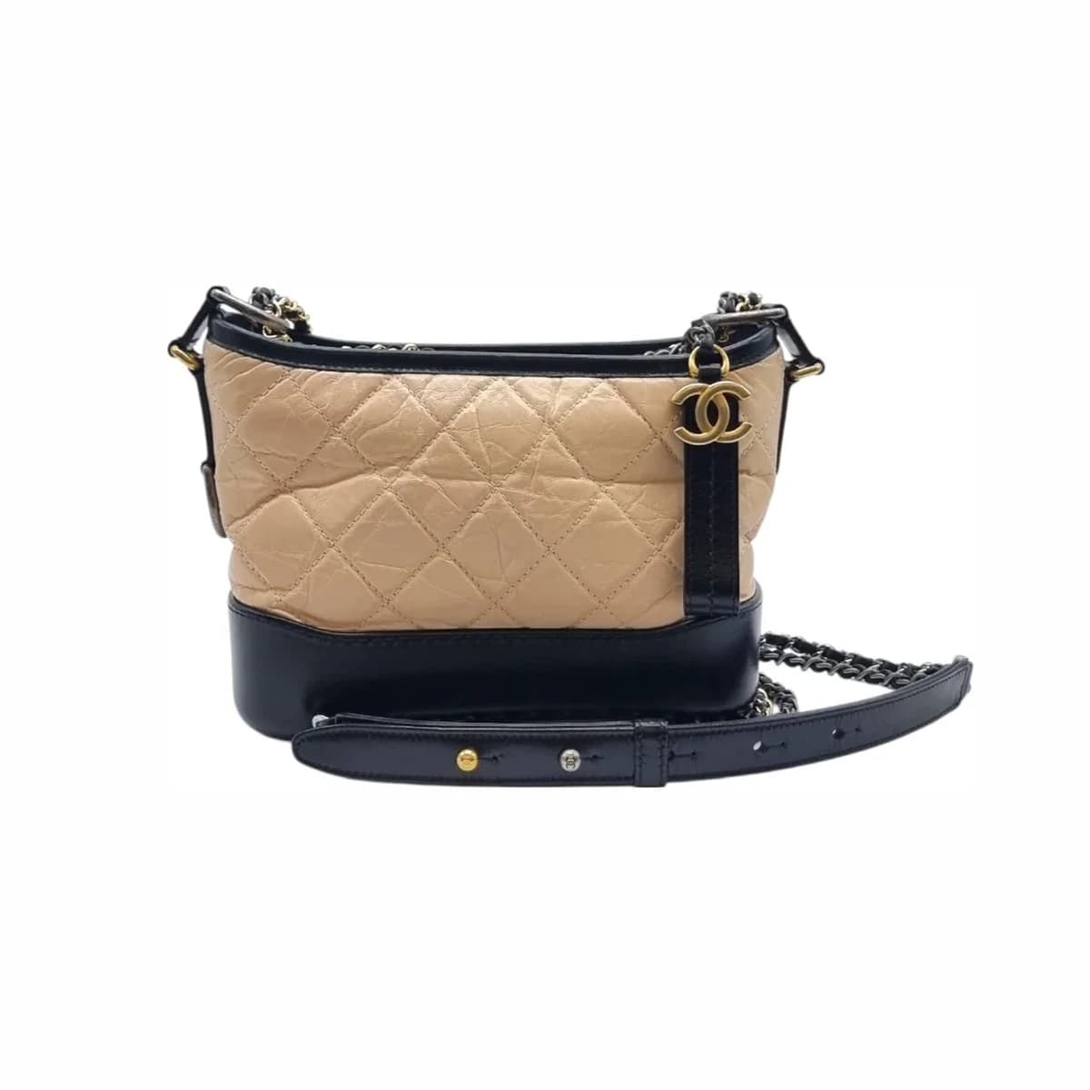 CHANEL 샤넬 가브리엘 호보백 스몰 베이지