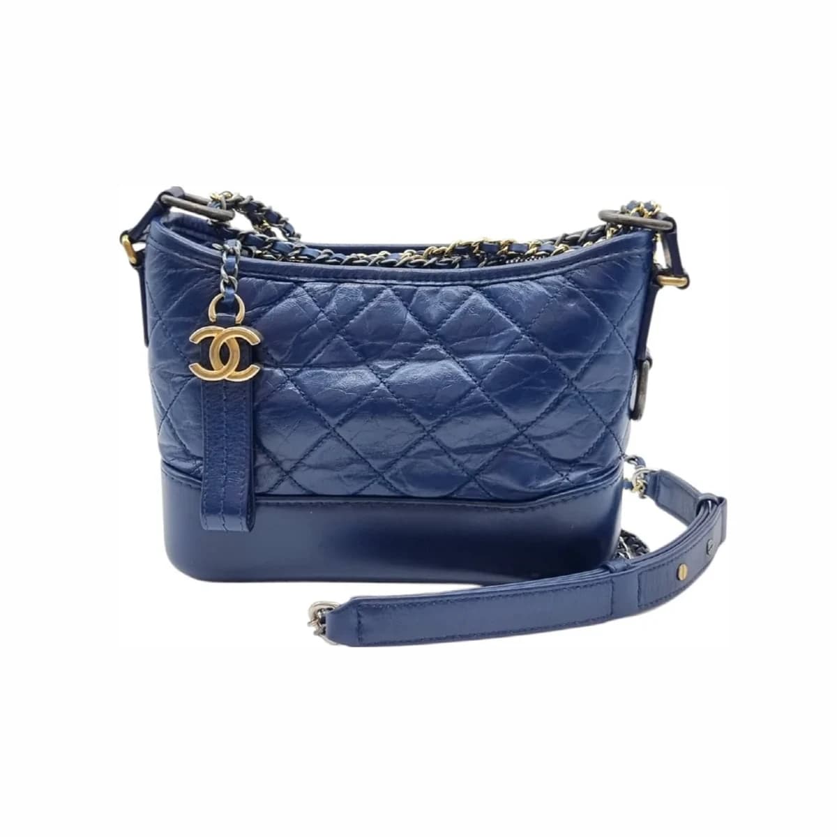 CHANEL 샤넬 가브리엘 호보백 스몰 블루