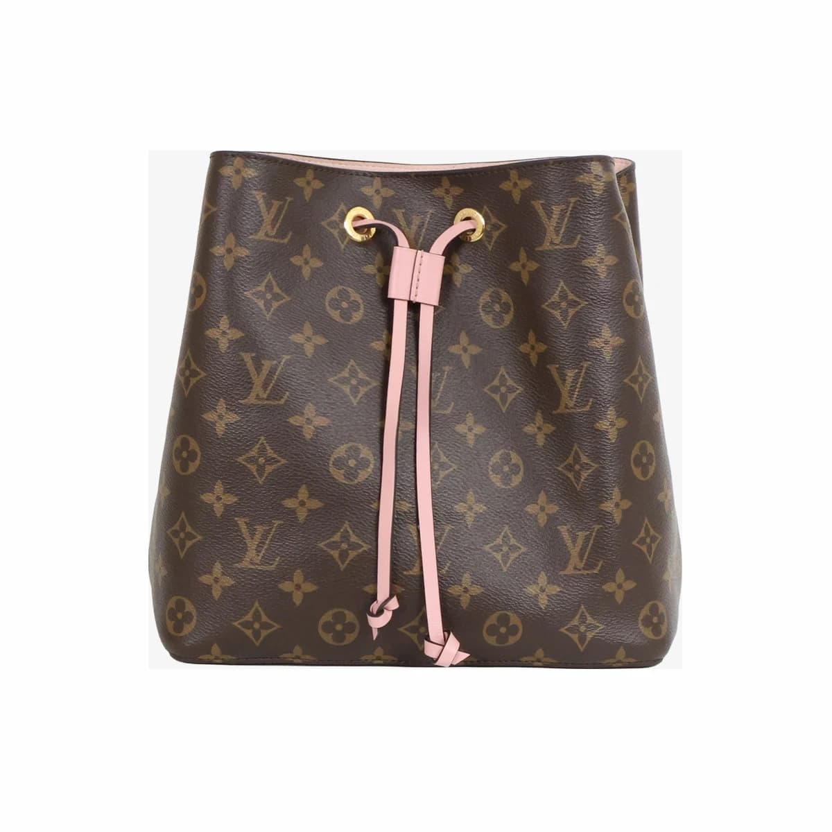 LOUIS VUITTON 루이비통 모노그램 네오노에 MM 로즈 파우더 핑크