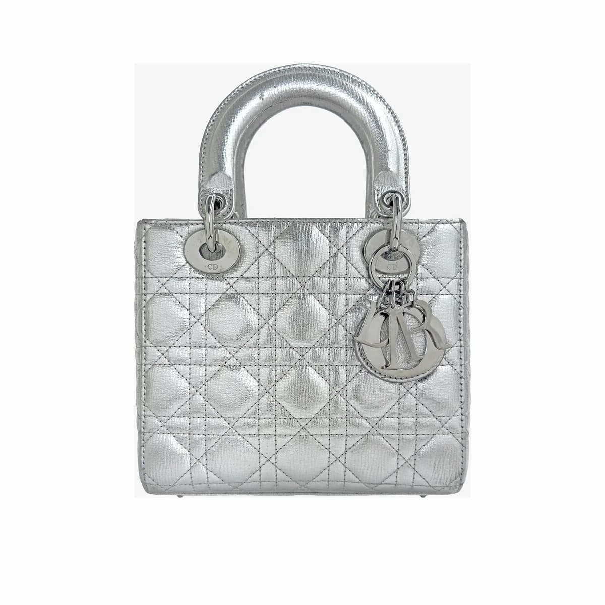 DIOR 디올 레이디 스몰 실버