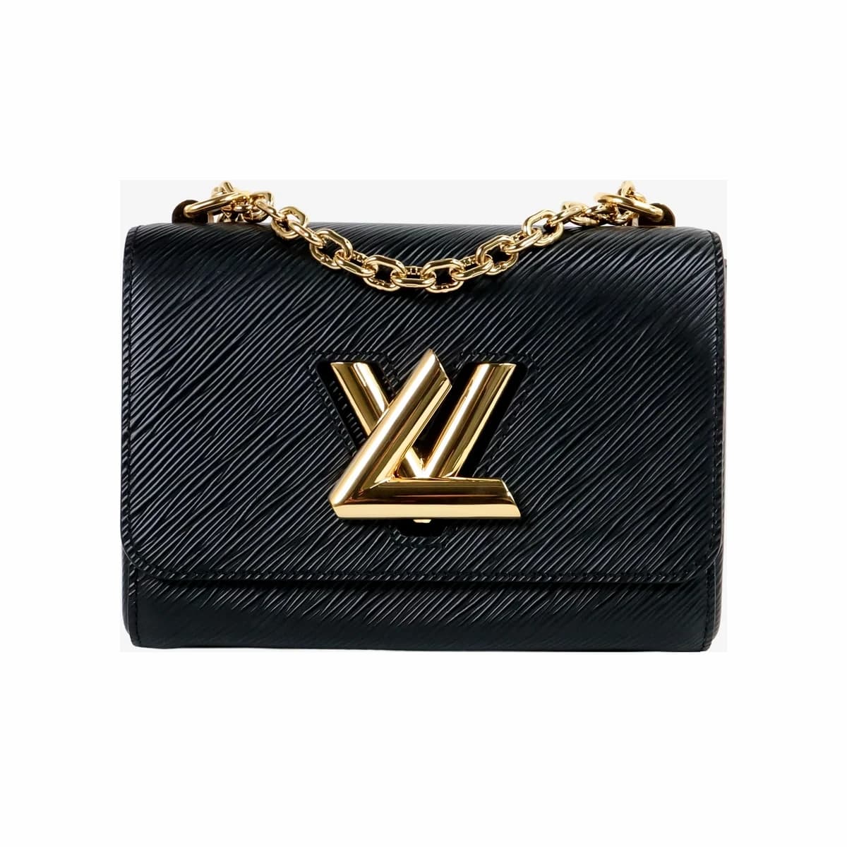 LOUIS VUITTON 루이비통 에삐 트위스트 체인 숄더백 PM 블랙