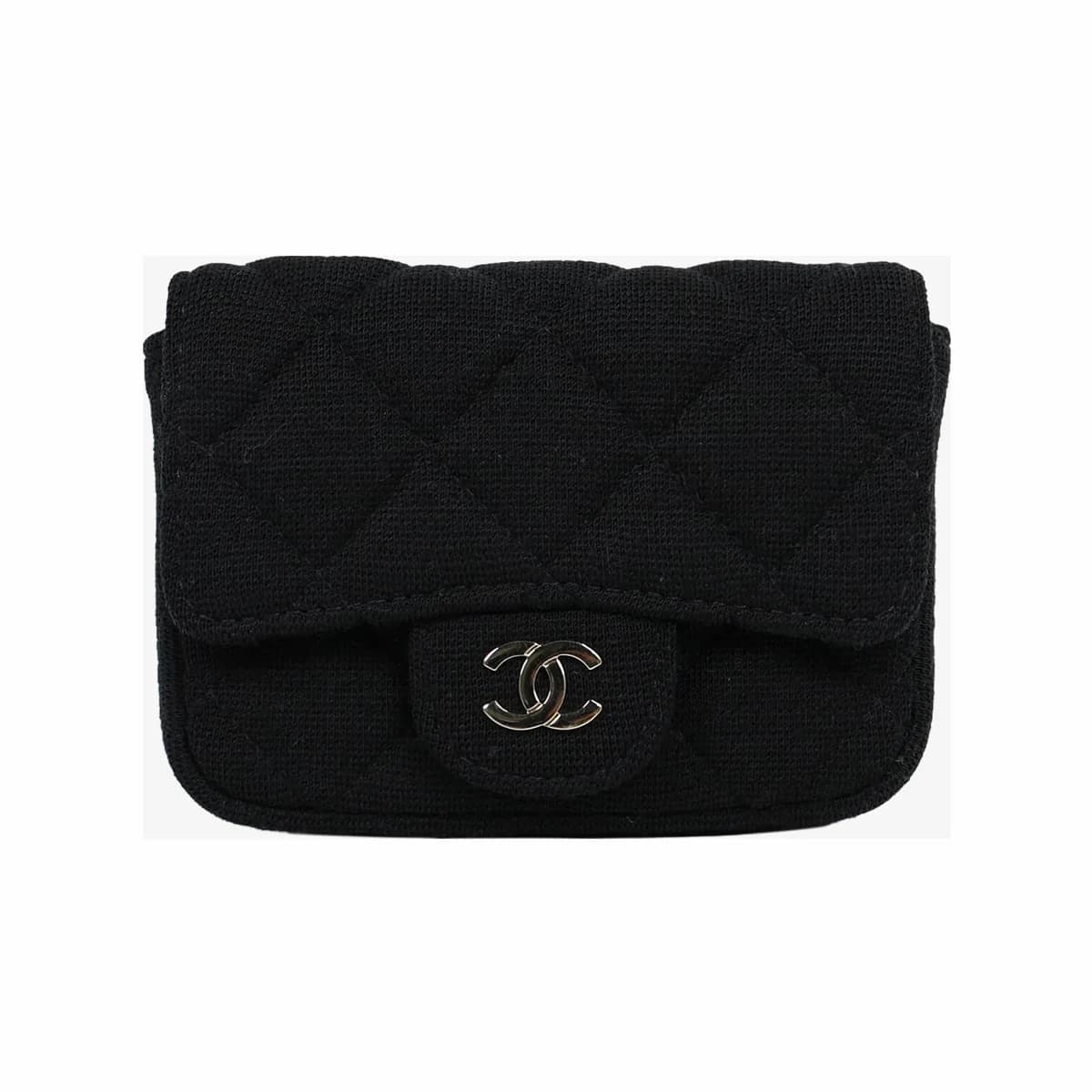 CHANEL 샤넬 CC로고 클러치 체인 크로스백 미니 블랙