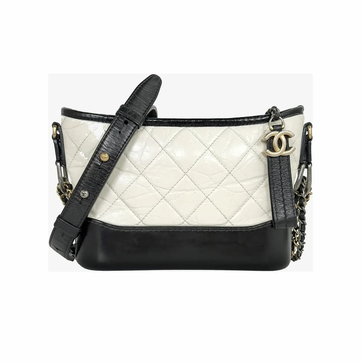 CHANEL 샤넬 가브리엘 호보백 스몰 화이트