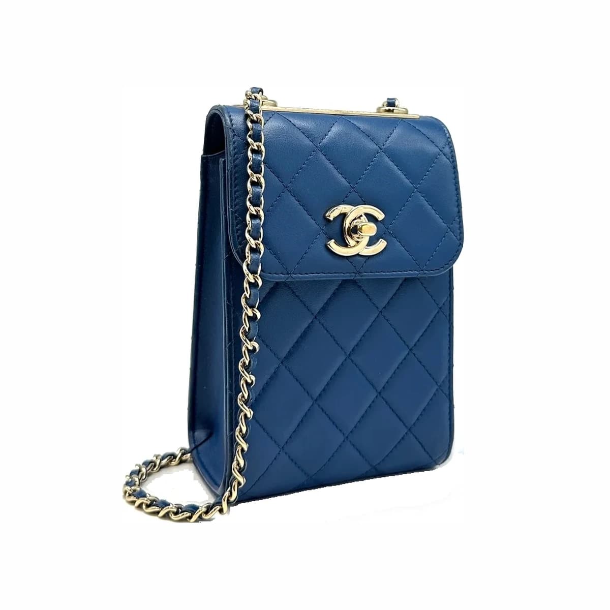 CHANEL 샤넬 트렌디 CC 미니 블루