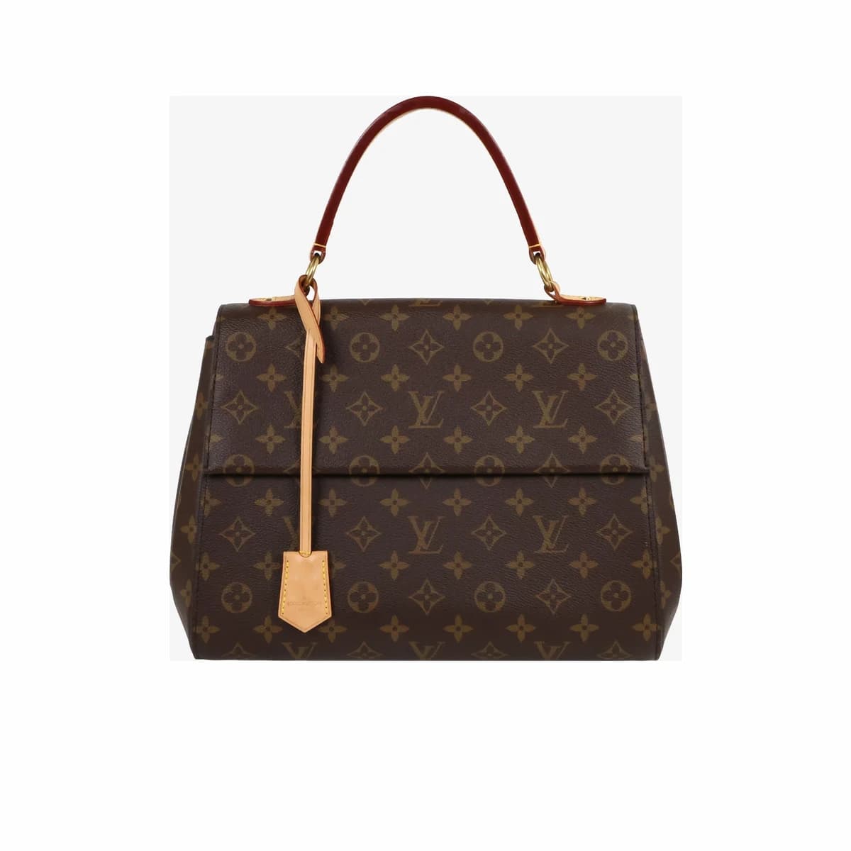 LOUIS VUITTON 루이비통 클루니 모노그램 토트백 MM 브라운