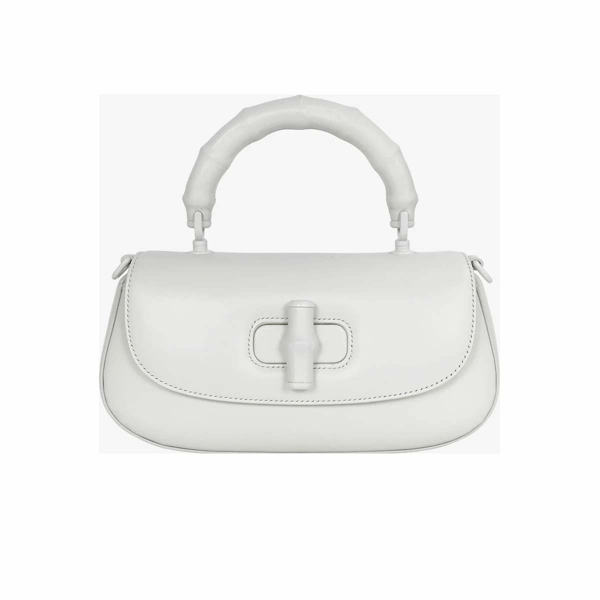 GUCCI 구찌 뱀부 디바 스몰 화이트
