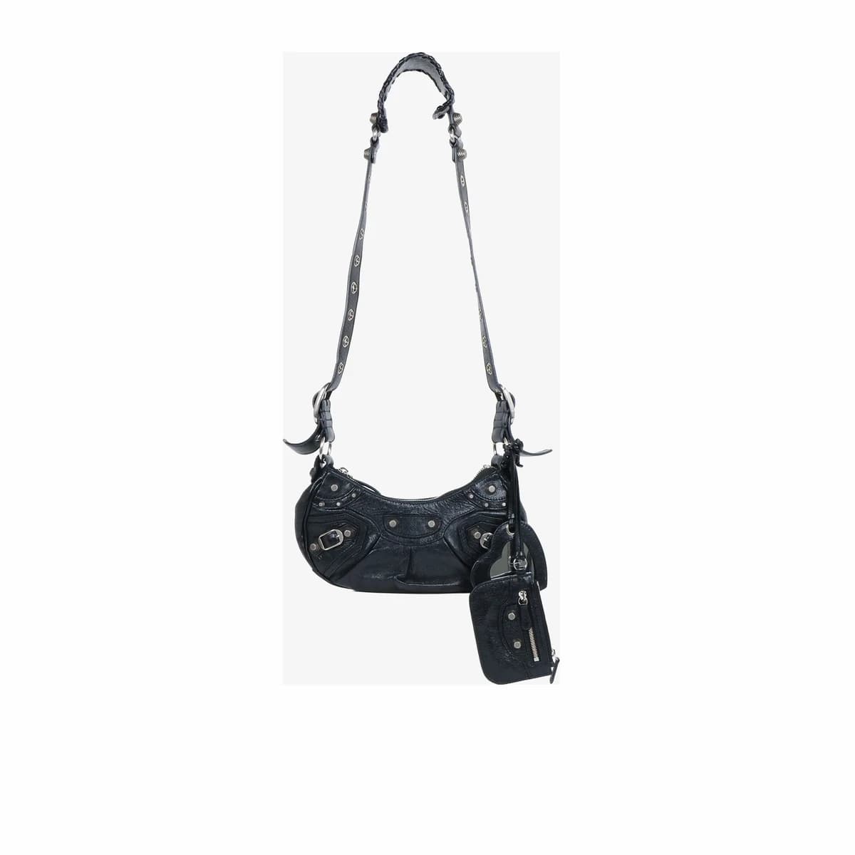 BALENCIAGA 발렌시아가 르 카골 숄더백 XS 블랙