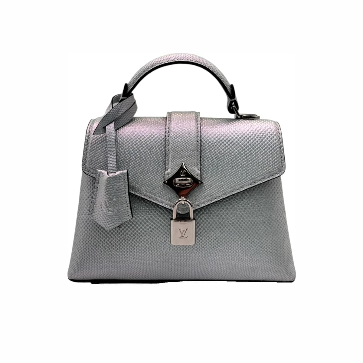 LOUIS VUITTON 루이비통 이그조틱 카룽 로즈 데 벙 미니 크로스 겸 숄더백 실버