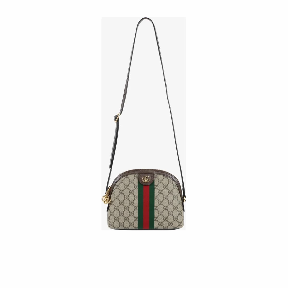 GUCCI 구찌 오피디아 GG 숄더백 스몰 브라운