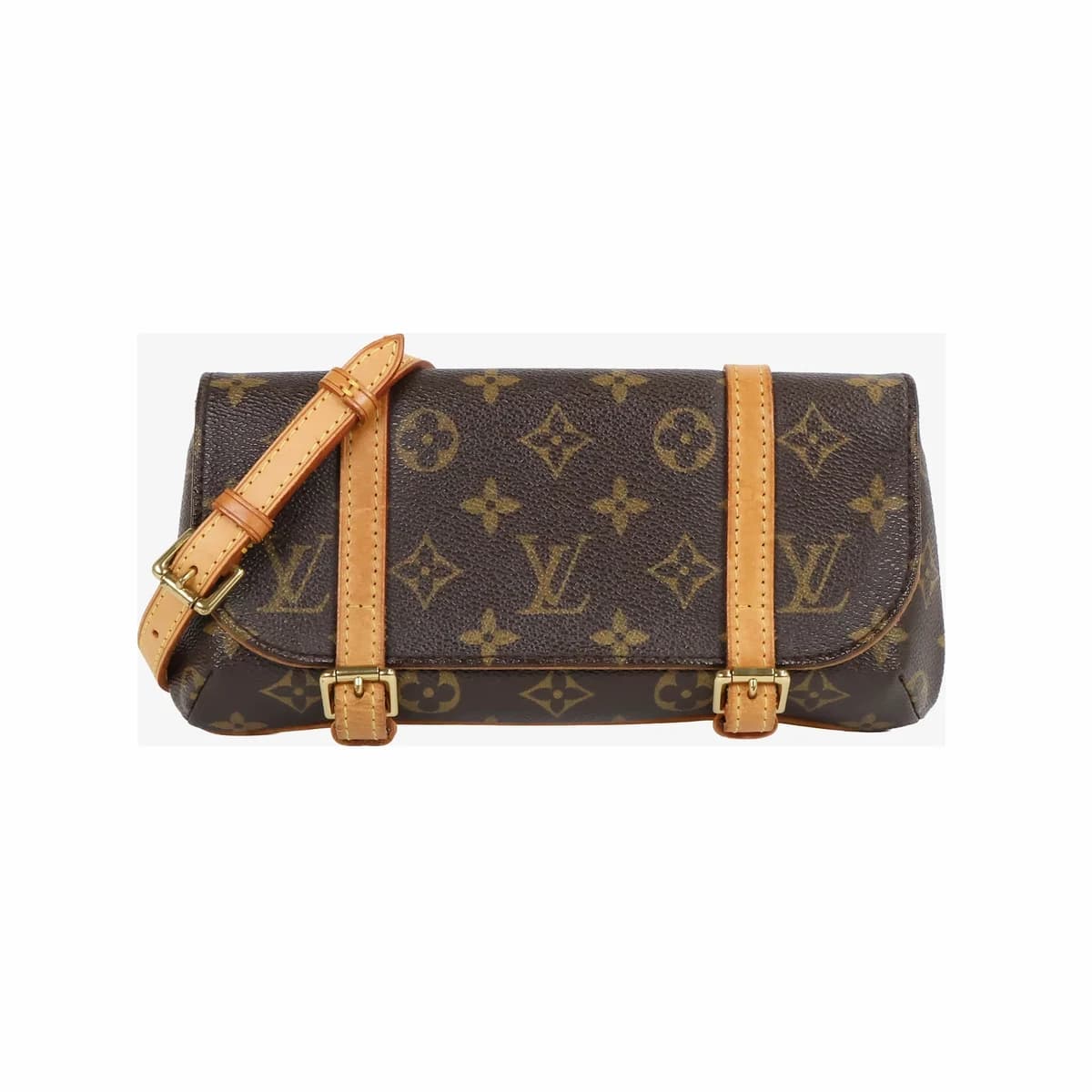 LOUIS VUITTON 루이비통 포쉐트 마렐 벨트백 브라운