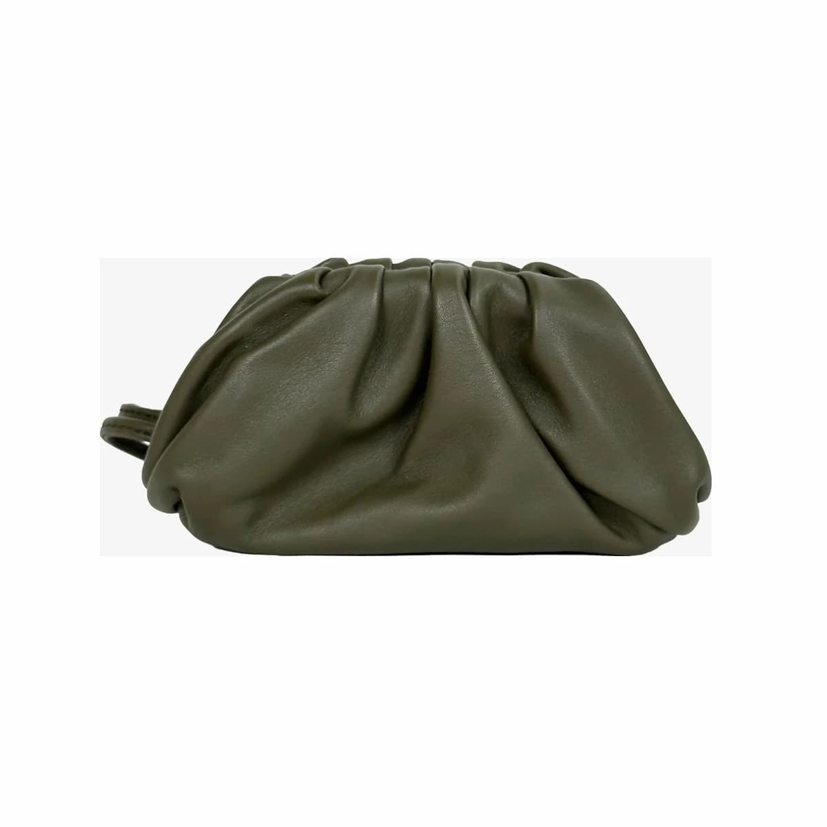 BOTTEGA VENETA 보테가베네타 파우치 크로스백 미니 카키그린