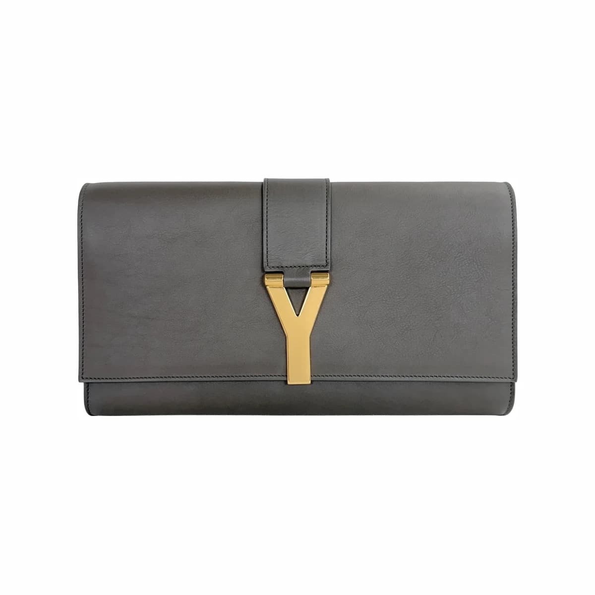 SAINT LAURENT 생로랑 Y로고 카바시크 클러치