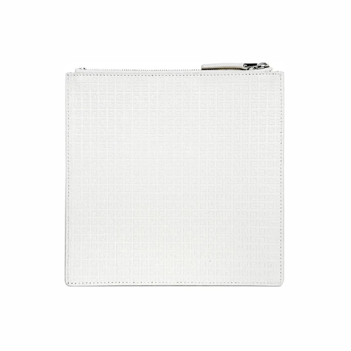 GIVENCHY 지방시 4G 파우치 마이크로 화이트