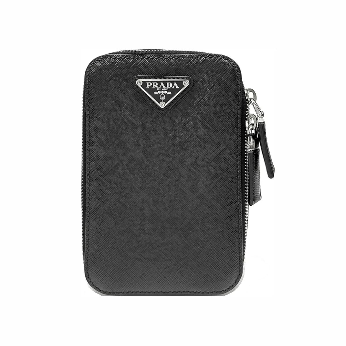 PRADA 프라다 사피아노 삼각로고 벨트백 블랙