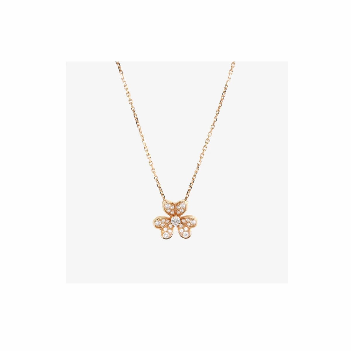 VAN CLEEF & ARPELS 반클리프 앤 아펠 프리볼 펜던트 미니 로즈골드 다이아몬드 25P 18K 로즈골드