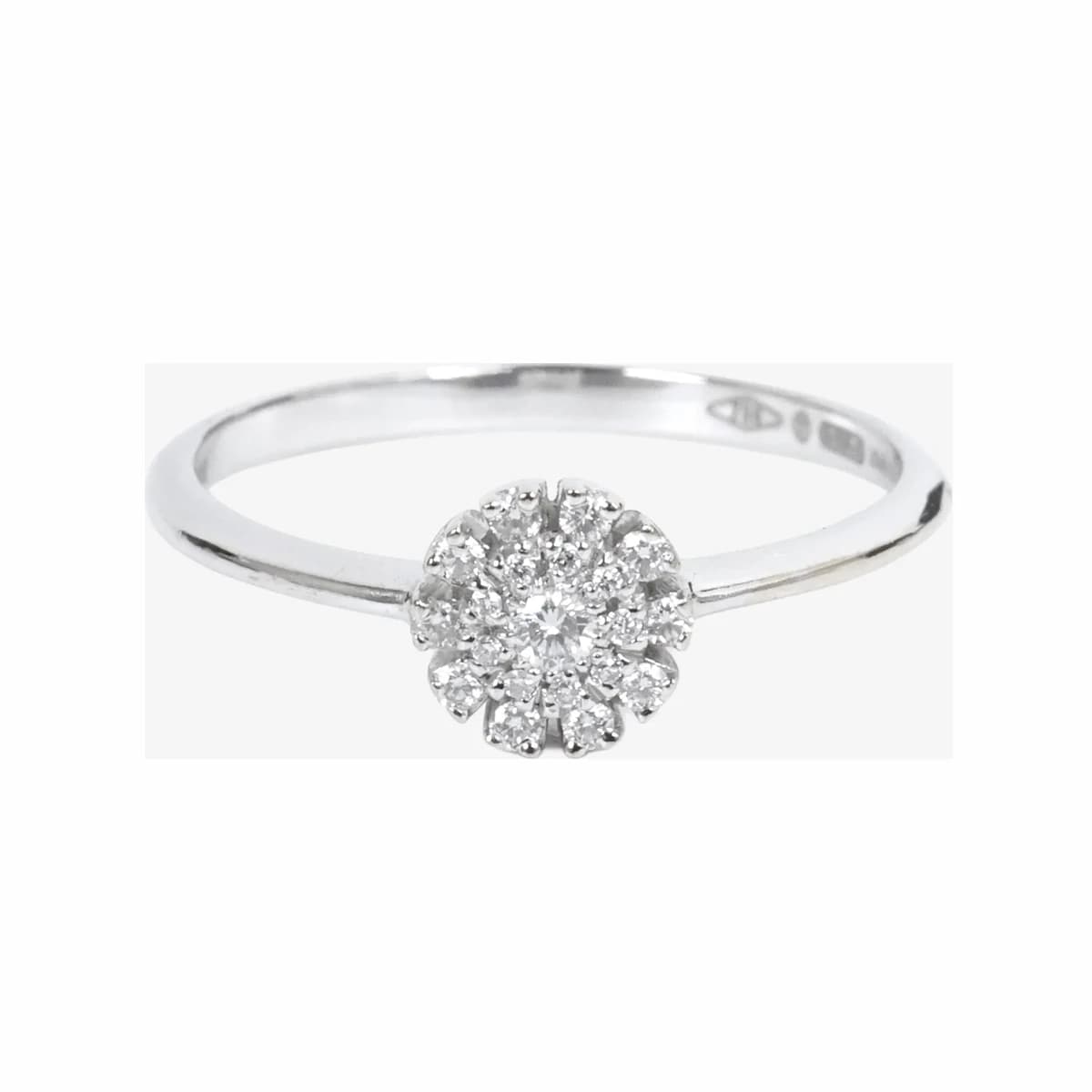 DAMIANI 다미아니 마르게리타 링 화이트 골드 다이아몬드 18K 화이트골드