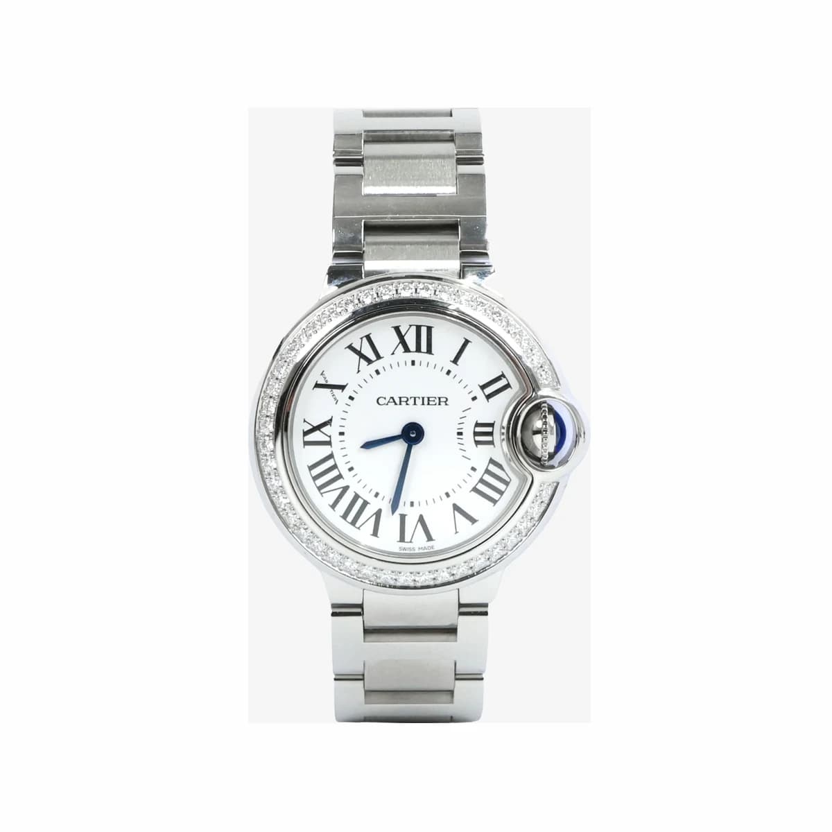 CARTIER 까르띠에 발롱 블루 28mm 스틸