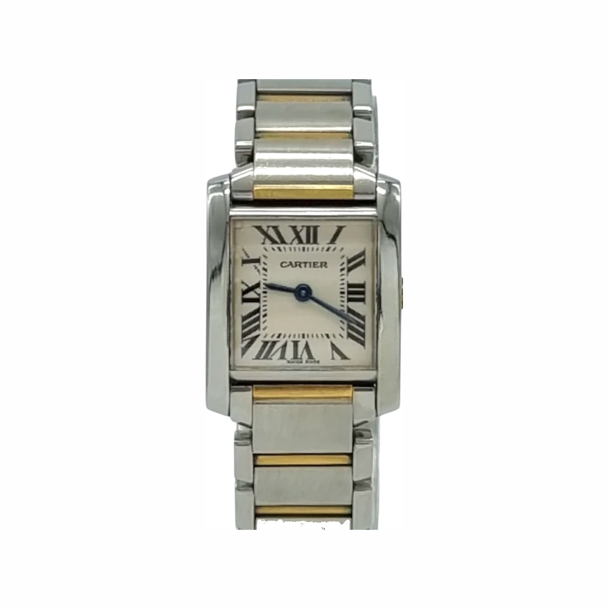 CARTIER 까르띠에 탱크 프랑세즈 스몰 옐로우골드콤비