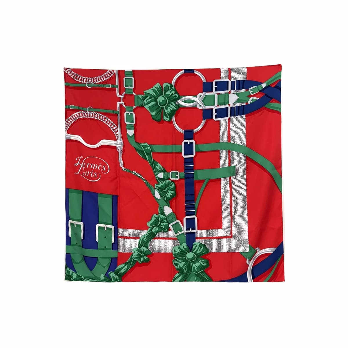 HERMÈS 에르메스 까레 스카프 90 레드